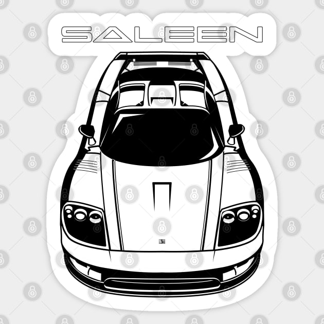 Saleen S7 Sticker by V8social